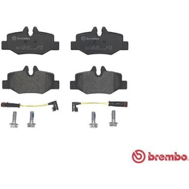 BREMBO Bremsklötze HA | MERCEDES Viano, Vito 03 | P 50 051