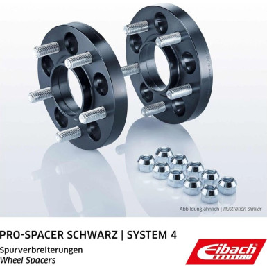 Eibach Pro-Spacer | 114,3/5-67-150-1250 - SCHWARZ | S90-4-20-001-B