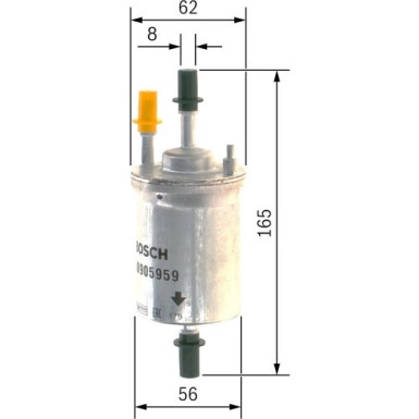 Kraftstofffilter | AUDI,SKODA,VW | 0 450 905 959