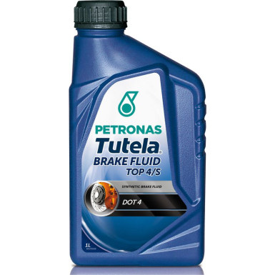 PETRONAS Tutela BF TOP 4/S | 1 Liter, Bremsflüssigkeit | 76007E18EU