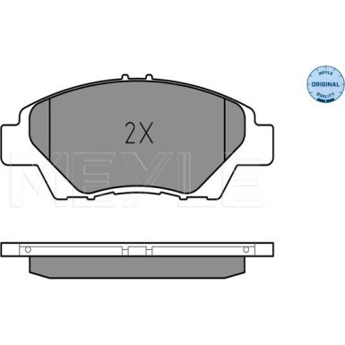 Bremsbelagsatz Honda P. Insight 09-/Jazz 08- Mit Sensor | 025 249 7915/W