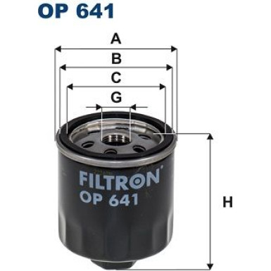 FILTRON Ölfilter | OP 641