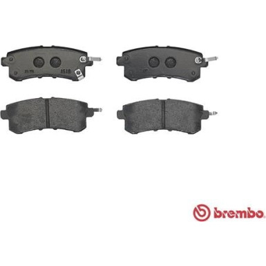 BREMBO Bremsklötze HA | NISSAN Patrol 10 | P 56 082