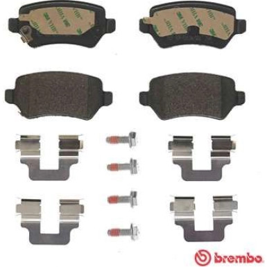 BREMBO Bremsklötze HA | OPEL Astra, Corsa, Meriva 04-14 | P 59 038