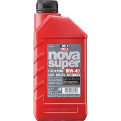 Liqui Moly Nova Super 10W-40 1 l | 7350 | 1L Kanister Kunststoff