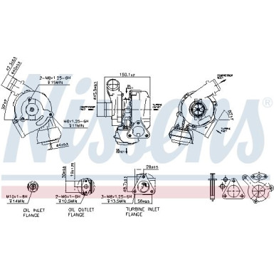 Nissens Turbo | OPEL Signum,SAAB 02 | 93239