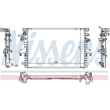 Wasserkühler PKW | VW T5 03- 2.0 TDI | 65285