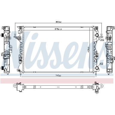 Wasserkühler PKW | Renault Laguna II 01 | 637642