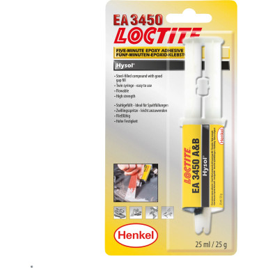 LOCTITE EA 3450 25ml | 2K Epoxidklebest. 5-Min.,Kartusche | 1886331