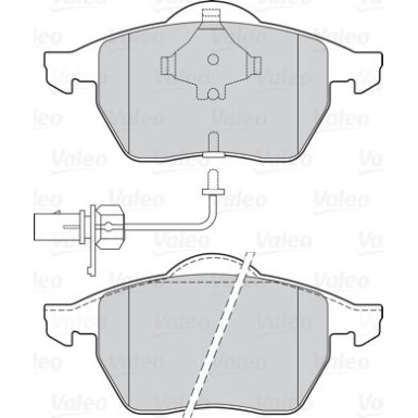 VALEO Bremsbeläge | 302030