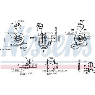 Nissens Turbo | VW T5 03 | 93244