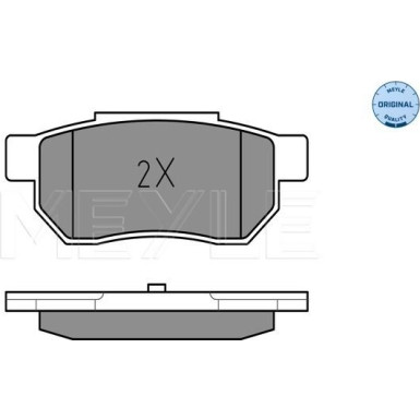 Bremsbelagsatz Honda T. Civic 97- Mit Sensor | 025 213 1313/W