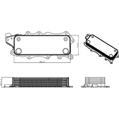 Ölkühler, Motor“L | 31319