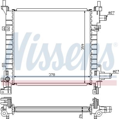 Wasserkühler PKW | FORD KA | 62083A