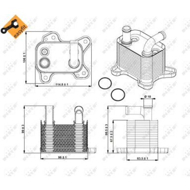 Ölkühler, Motor“L | 31342