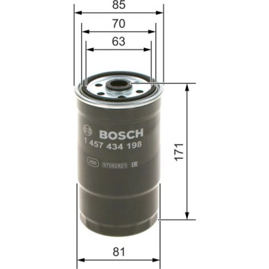 Kraftstofffilter | FIAT,HYUNDAI,ALFA,LANCIA | 1457434198