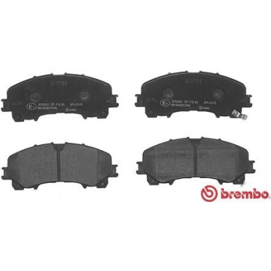 BREMBO Bremsklötze VA | NISSAN X-Trail 13 | P 56 106