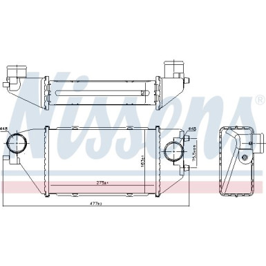 Ladeluftkühler PKW | Honda FR-V 05 | 96231