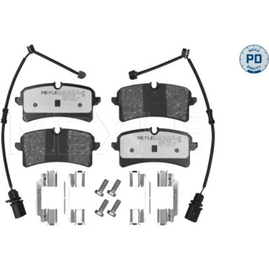 Bremsbelagsatz, Scheibenbremse | 025 246 4317/PD