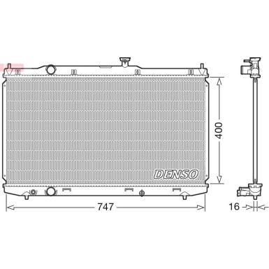 Denso | Motorkühler | DRM40039