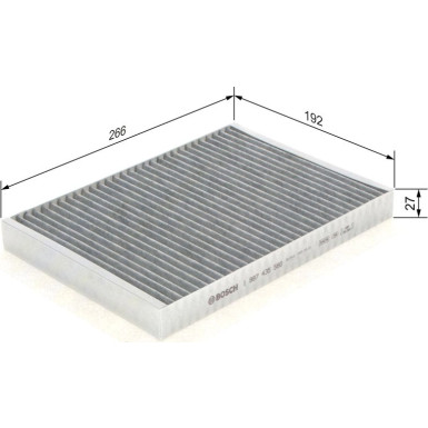 Aktivkohlefilter | CHEVROLET Captiva,OPEL 06 | 1987435580