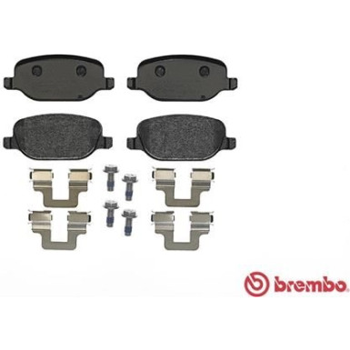 BREMBO Bremsklötze HA | ALFA 159, Brera, Spider 05-12 | P 23 109