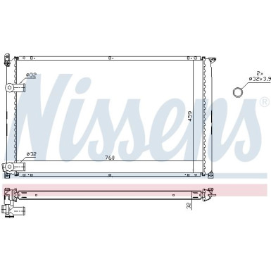 Wasserkühler PKW | OPEL MOVANO/REN MASTER 2,5D 89-01 | 63935A