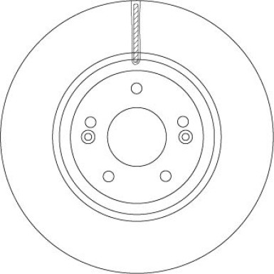 Bremsscheibe | HYUNDAI ix55 06 | DF6545S