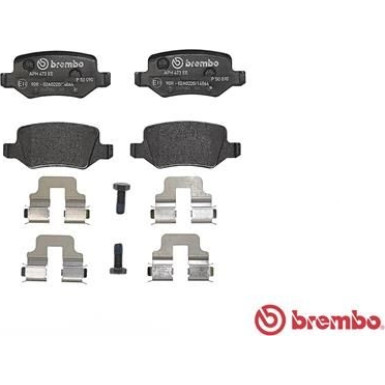 BREMBO Bremsklötze HA | MERCEDES W168,W169,W245,W414 97 | P 50 090