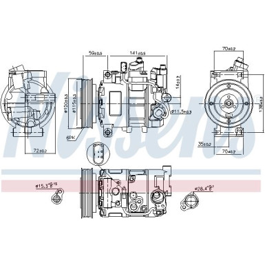 Kompressor PKW | AUDI A6/S6 04- 2.4IV624V | 89111