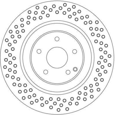 Bremsscheibe Db P. W203/S203 3.0Cdi/Clk | DF4341S