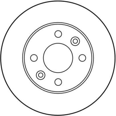 Bremsscheibe Dacia P. Logan/Sandero 1.2-1.6 04 | DF1013