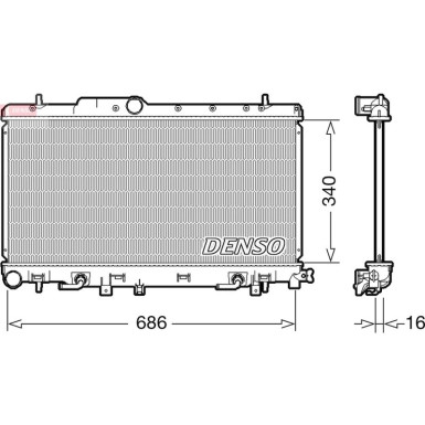 Denso | Motorkühler | DRM36018