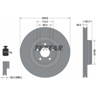 Bremsscheibe | 92294305