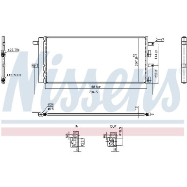 Kondensator PKW | Ford S-Max 2.0 Ecoblue 15 | 940899