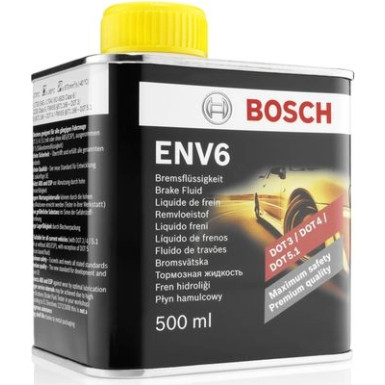 Bremsflüssigkeit BOSCH | ENV6 | DOT 3,4,5.1 0,5l Kanne | 1987479206