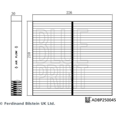 Filter, Innenraumluft | ADBP250045