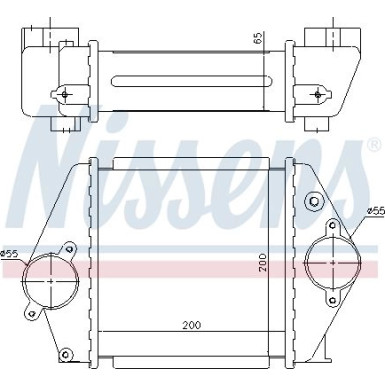 Ladeluftkühler PKW | MAZDA 6 2,0Di 8,02-8,07 | 96570