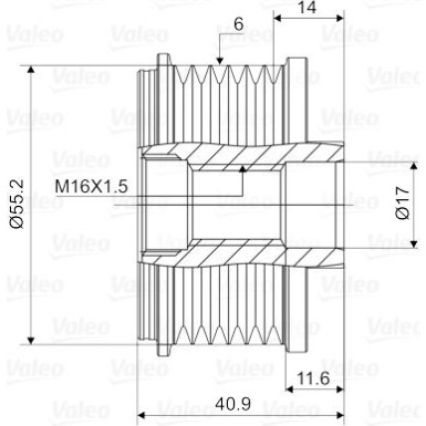 VALEO Freilauf | 588005