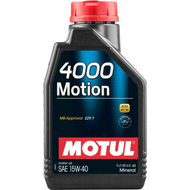 Motul 4100 Motion 15W-40 1 Liter | 102815