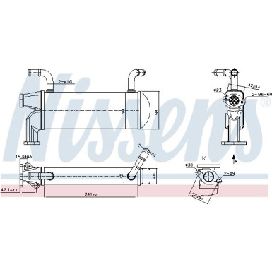 Kühler,Abgasrückführung | VW Amarok 06 | 989327