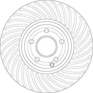 15 481 101 Bremsscheibe VA | MERCEDES W204,W212,R172 07 | DF6195S