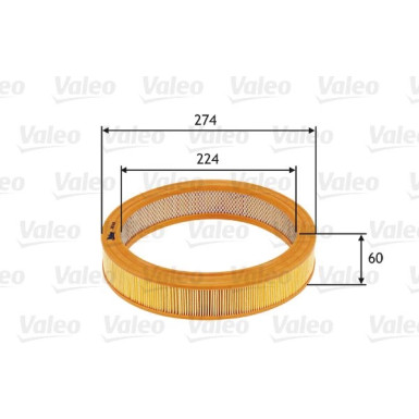 VALEO Luftfilter | 585619