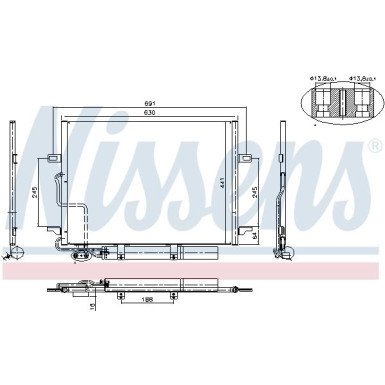 Kondensator PKW | MERCEDES W211 02 | 94614