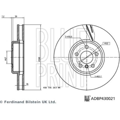 Bremsscheibe | ADBP430021