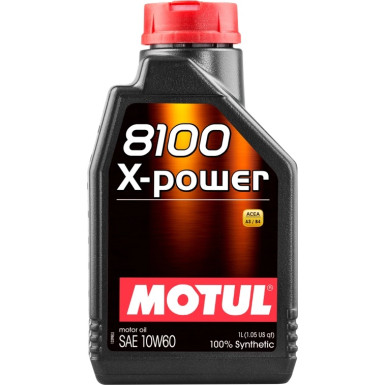 Motul 8100 X-Power 10W-60 A3/B4 1 Liter | 106142