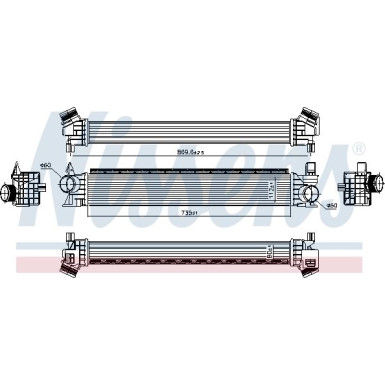 Ladeluftkühler PKW | Citroen Jumper 2.0 BlueHDI 15 | 961479