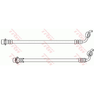 Bremsschlauch | TOYOTA Rav4 III 2.2 D-4D 08 | PHD1154