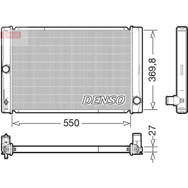 Denso | Motorkühler | DRM50123