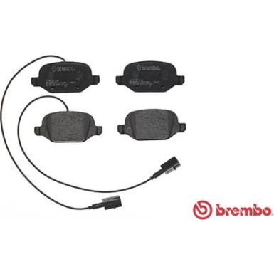 BREMBO Bremsklötze HA | FIAT 500 08 | P 23 146